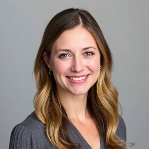 Professional headshot of Emily Carter, Lead Editor at Apex Vision Studios